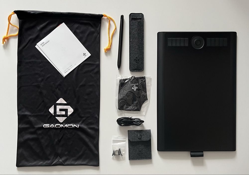 Tablet graficzny Gaomon M10K z piórem pasywnym 8192 poziomy nacisku