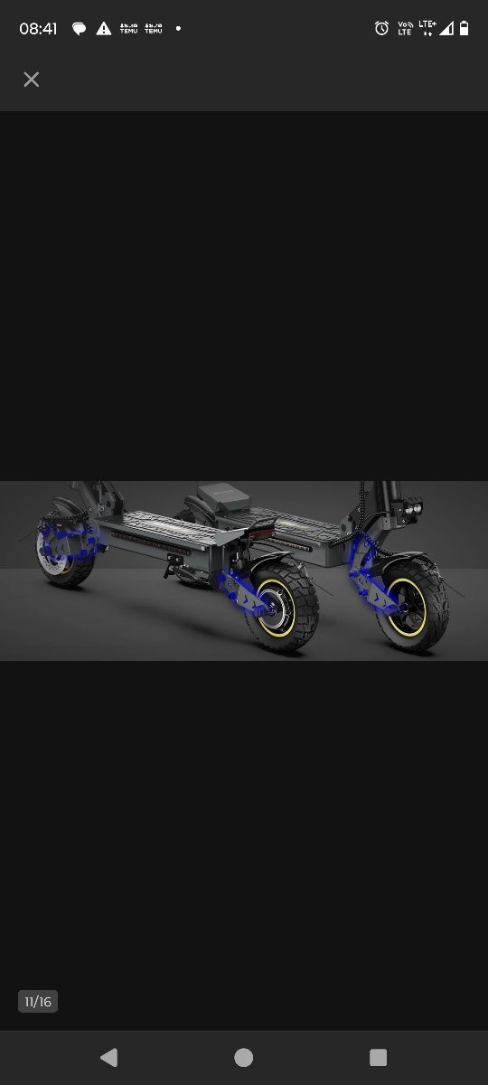 Hulajnoga elektryczna IENYRID IE-S1,800W,15Ah,Nowe, koła 10"