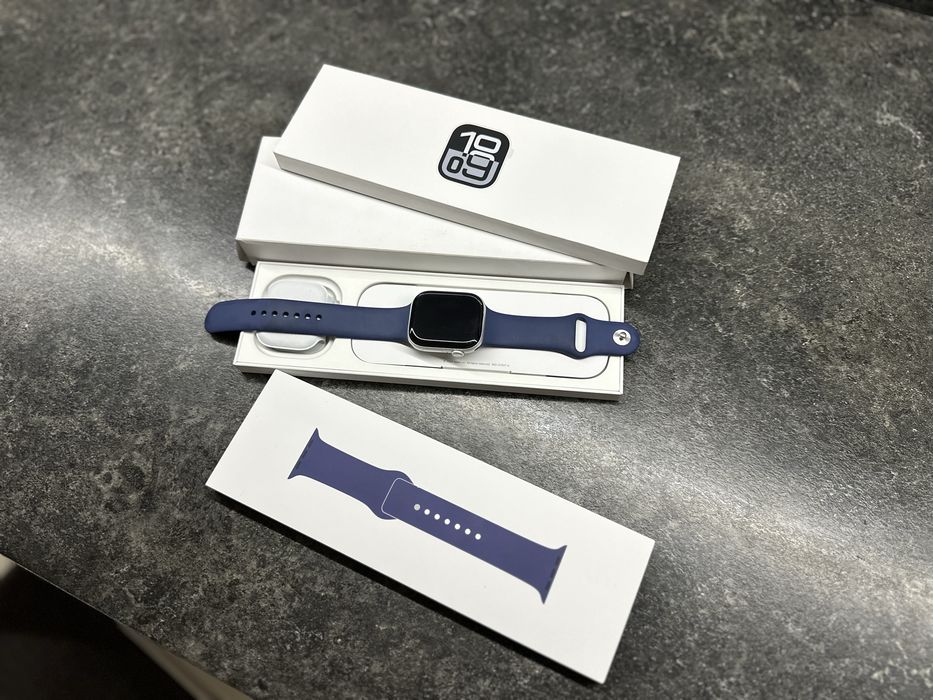 Смарт-годинник APPLE Watch Series 10 GPS 46mm Silver Аплватч