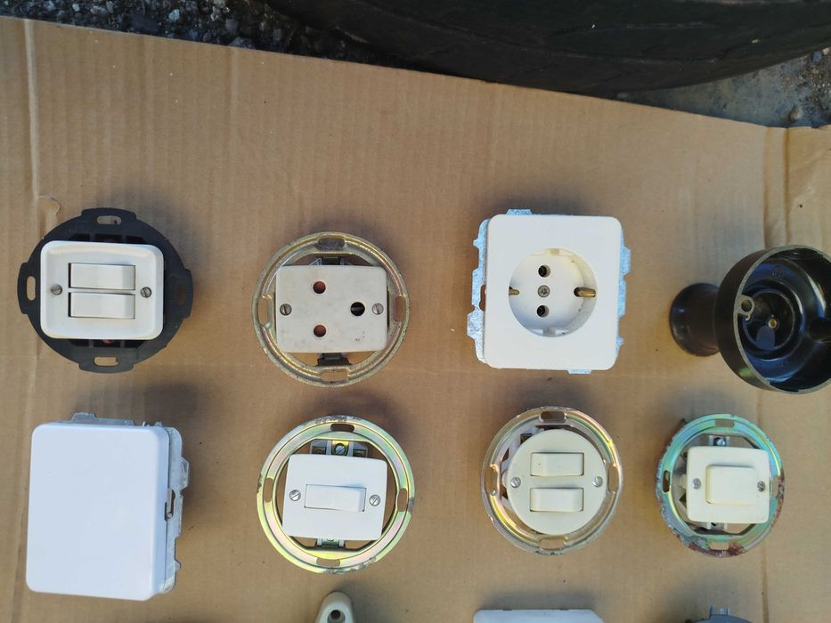 Interruptores /tomadas antigos