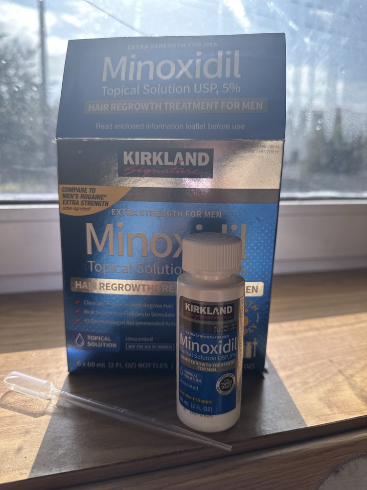 Minoxidil + dermaroller