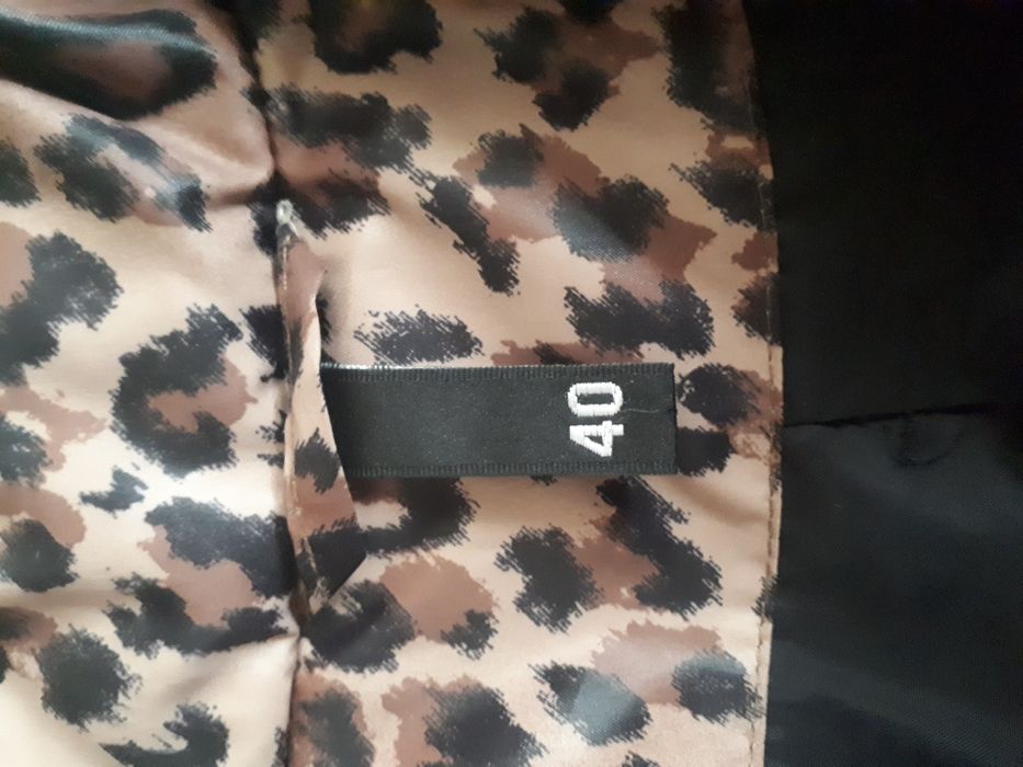 Жіноча коротка Курточка р.46 H&M леопард