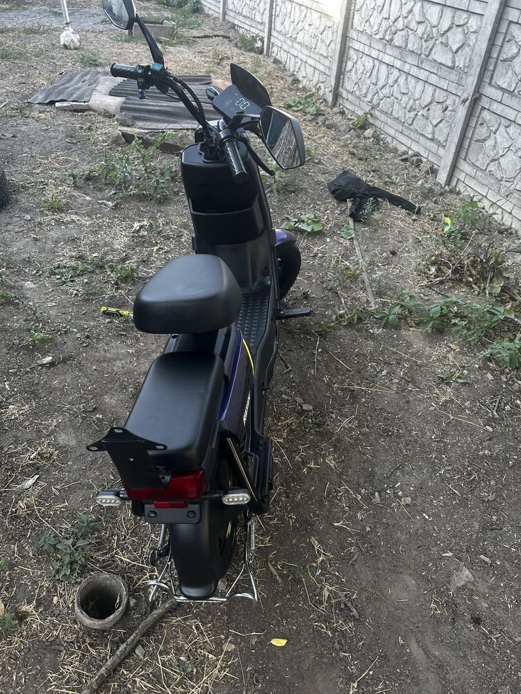 2024 800w 60v41ah 45кмч 60км Електроскутер електромопед електросамокат