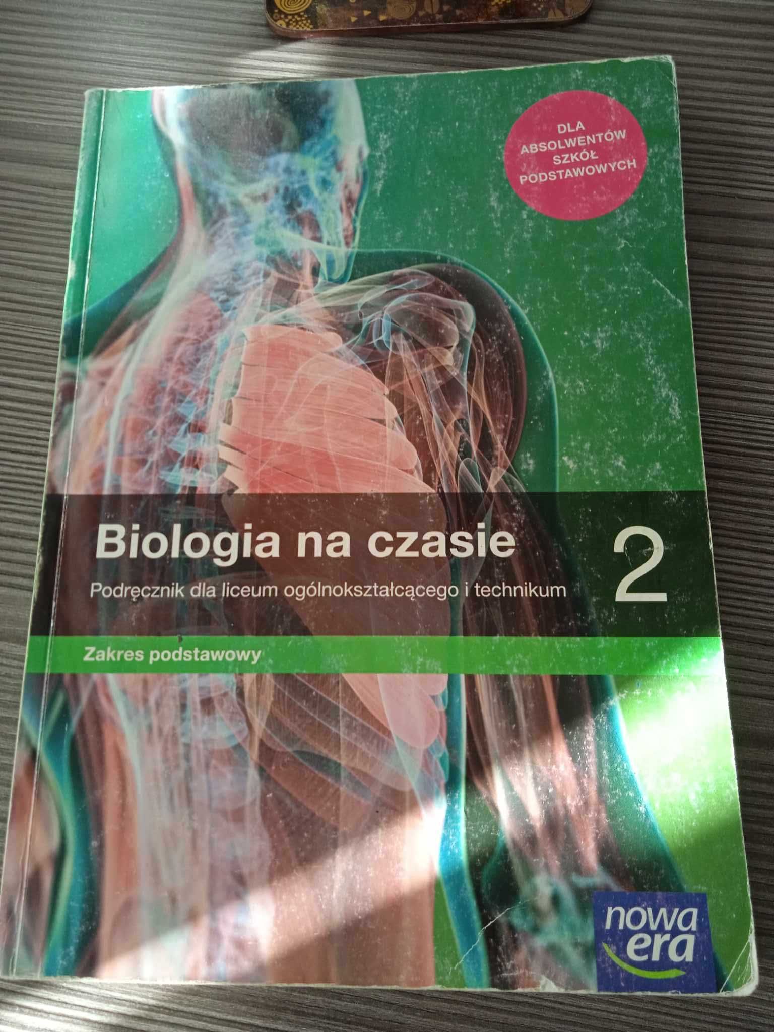 podręcznik biologia na czasie klasa 2 liceum zakres podstawowy