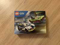 Nowe LEGO City - Pościg radiowozu za muscle carem 60415