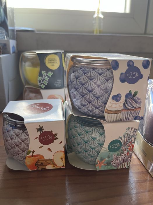 Várias velas (Novas)