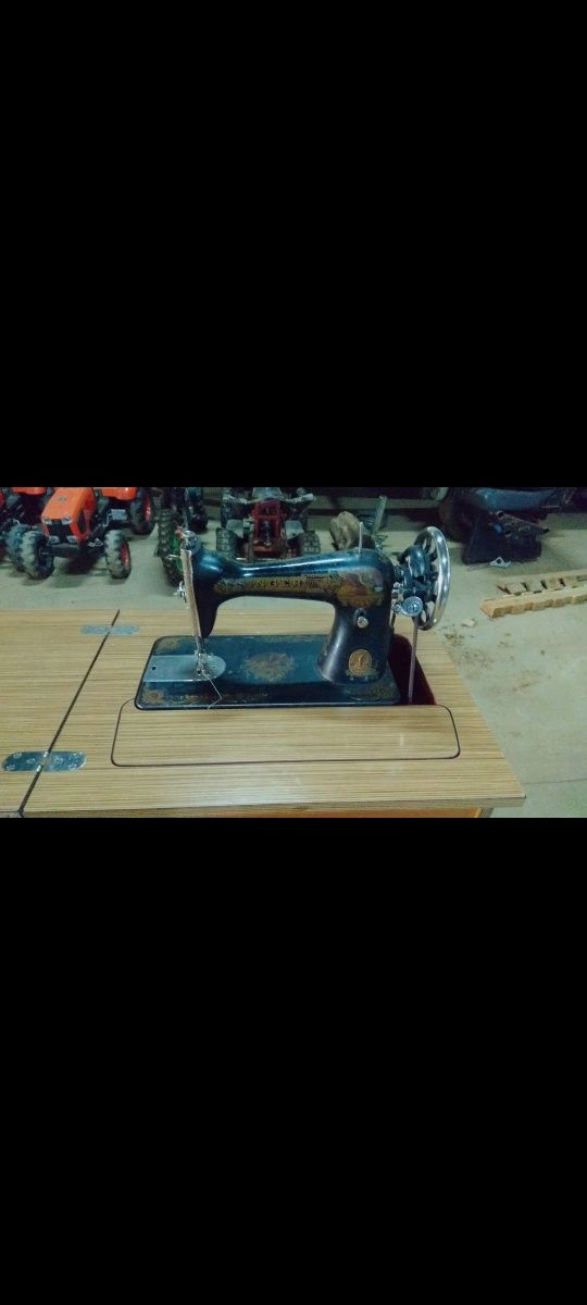 Antiguidade máquina de costura Singer