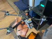 Dron 7 cali Long Range + FrSky Taranis X9D Plus