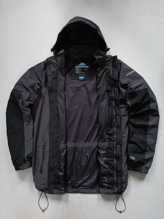 Waterproof Jacket XL Mens Tresspass Tres Shield TP50 Dark Grey