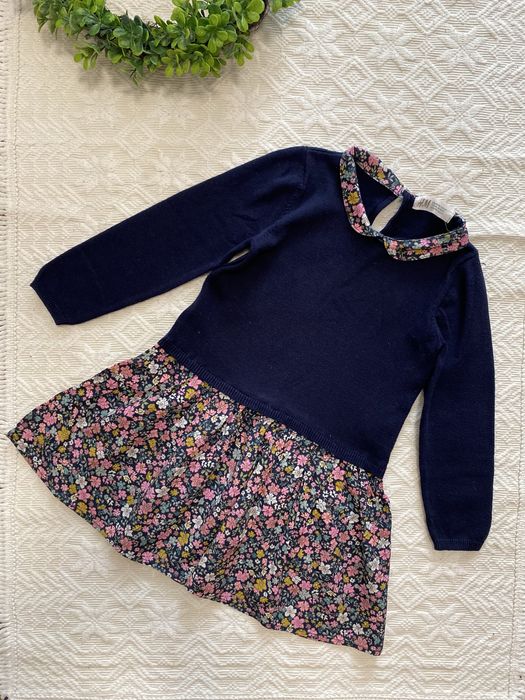 Сукня в садочок/сукня НМ на дівчинку/плаття/платье/сукня теплі