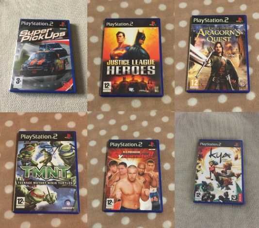 21 jogos playstation ps2