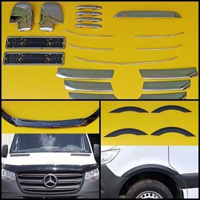 Клик Угол Кут на задний бампер на Mercedes Sprinter Спринтер 18р+