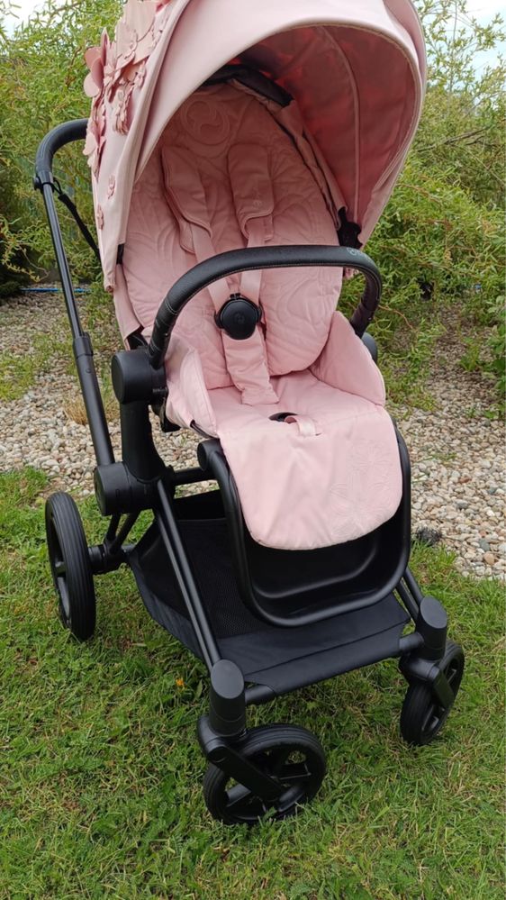 Wózek cybex priam simply flowers pink