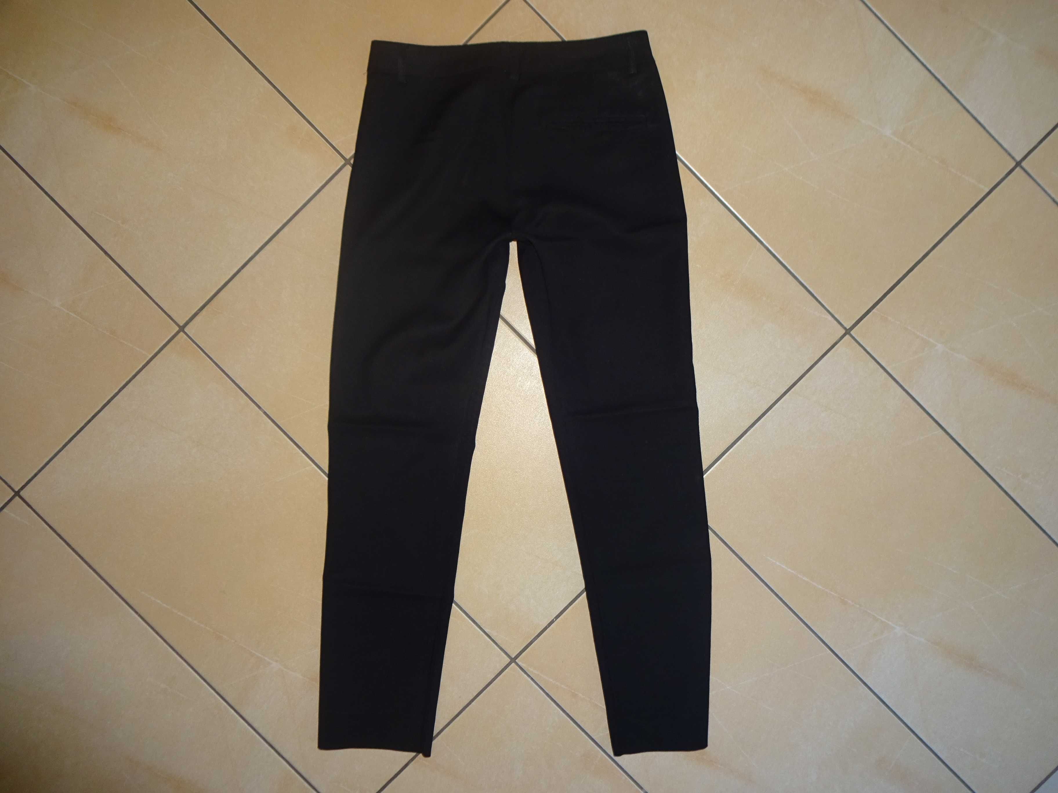 PAKO LORENTE made in Poland czarne eleganckie spodnie OKAZJA r. 34