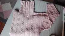 camisola rosa seco