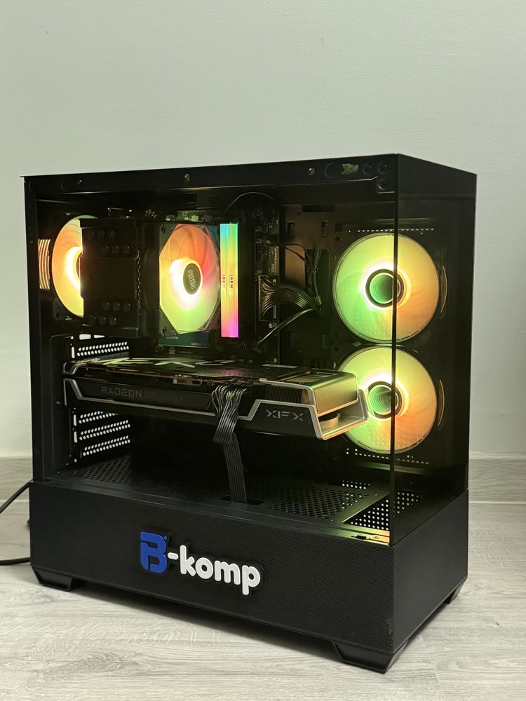 Komputer gamingowy. Ryzen 5 7600, Rx 6800xt, 32gb ram