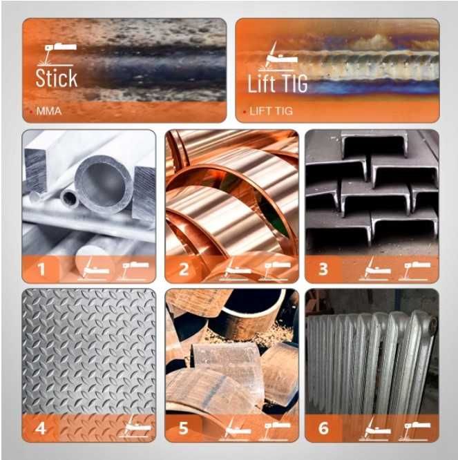 Nowa SPAWARKA inwertorowa Majster Polska 20-315 A 230 4,8 kVA LCD