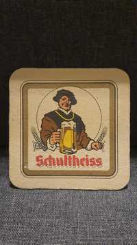 Niemiecka Podstawka do piwa Schultheiss