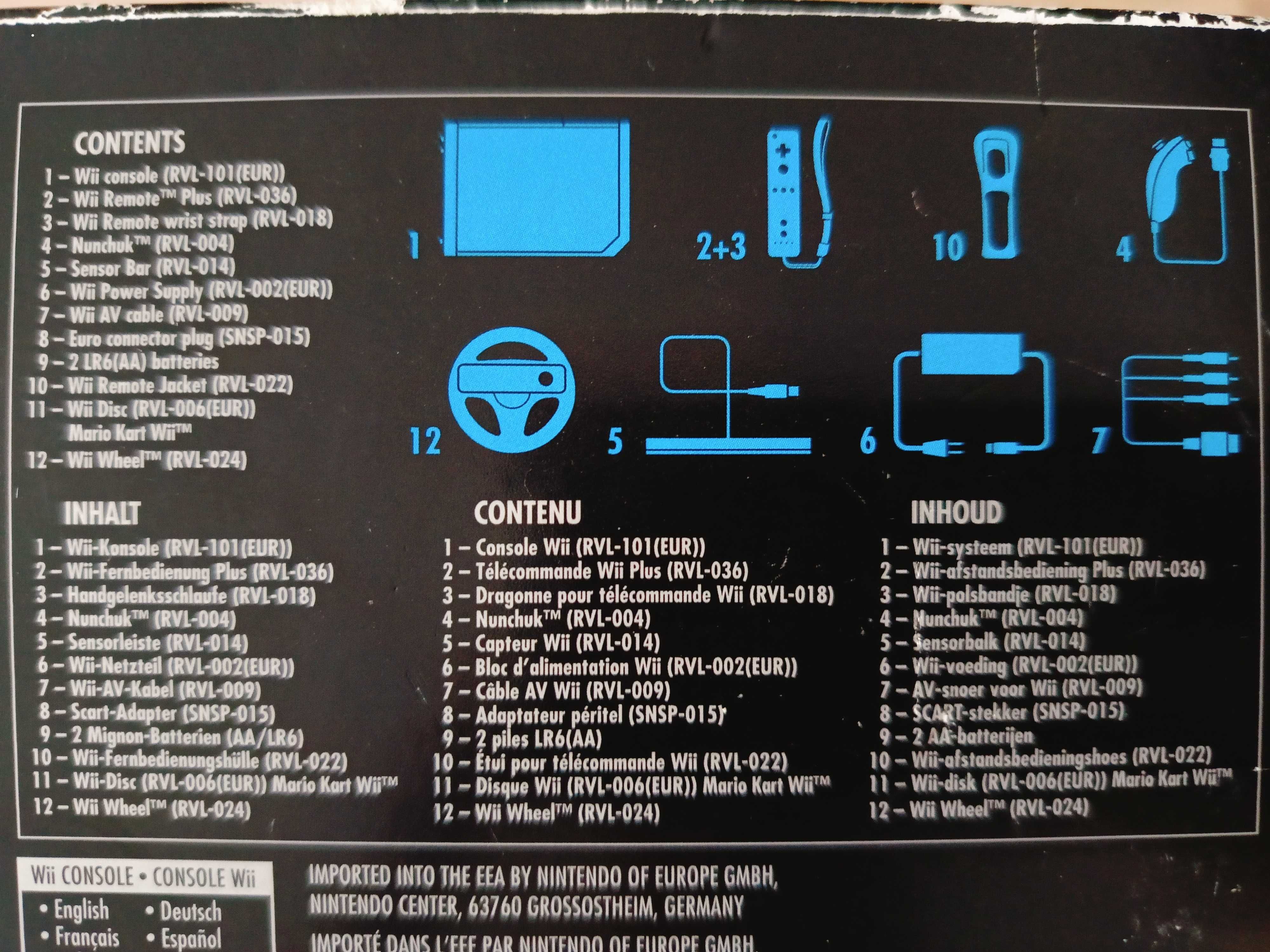 Nintendo Wii  konsola / Wii / Nintendo / konsola