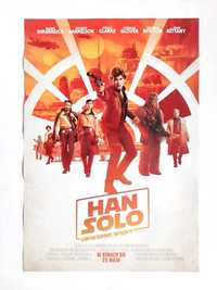 Plakat filmowy oryginalny - Gwiezdne Wojny - Han Solo