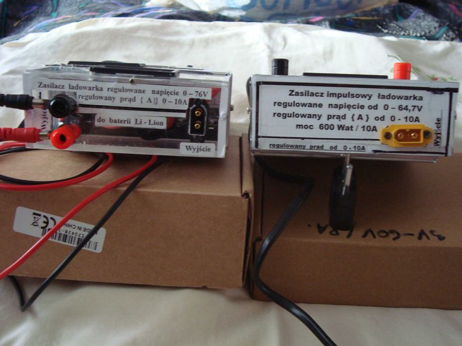 zasilacz ładowarka akumulator Li-Lion 0-90V regul. napię 0-20A regul A
