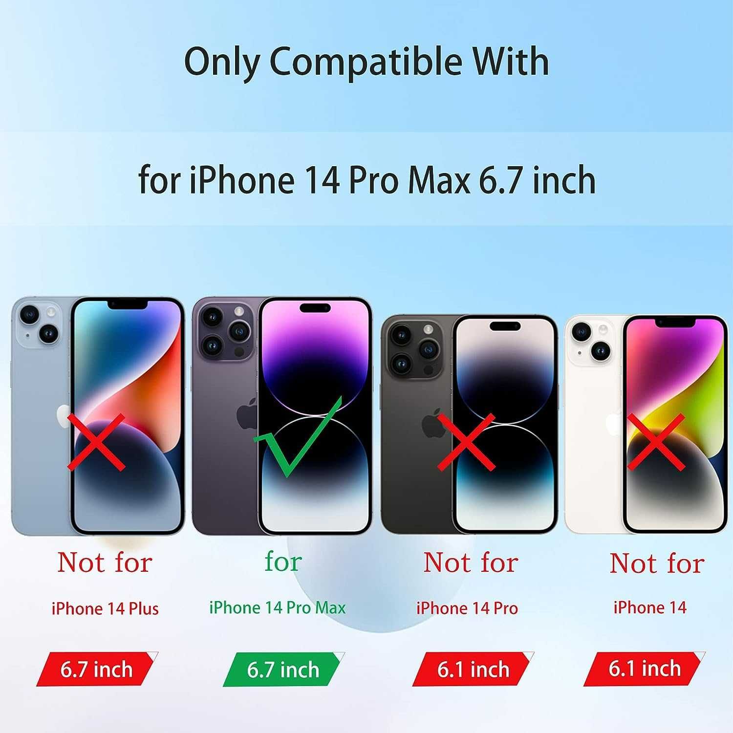 Etui iPhone 14 Pro Max 6,7 cala rose gold +2 folie