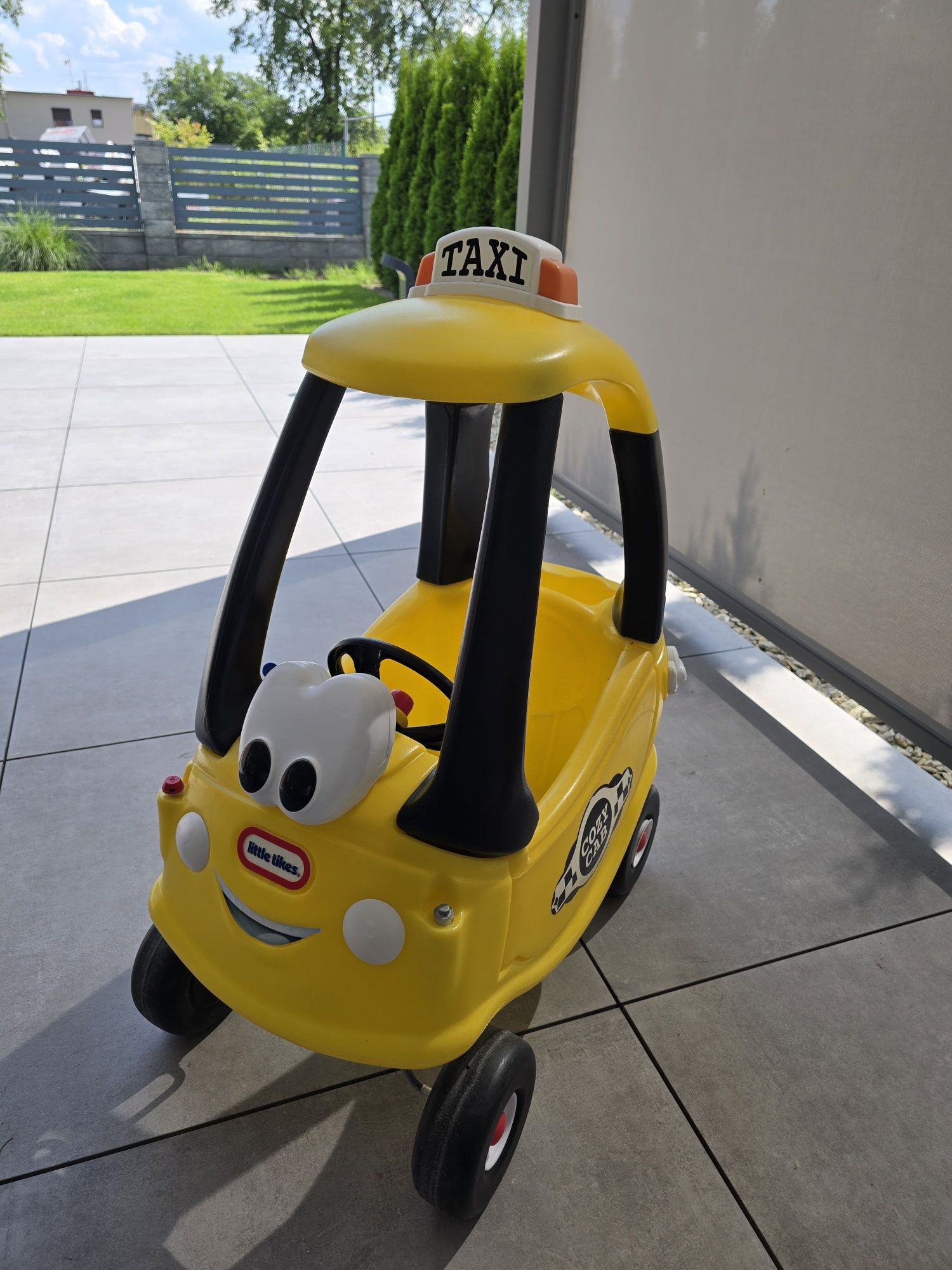 Jezdzik taxi żółte Little Takes