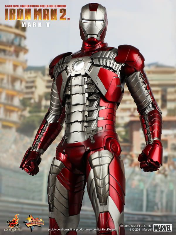 Фигурка 1/6 hot toys mms 145 IRON MAN 2 MARK V