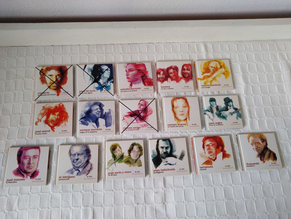 Colecção de CDs "El Pays- Joyas Del Flamenco" (13 CDs)