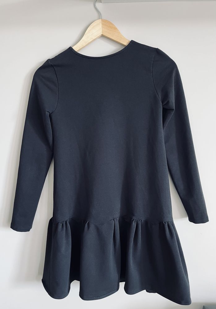 Krótka czarna sukienka Stone Skirts by Anna S