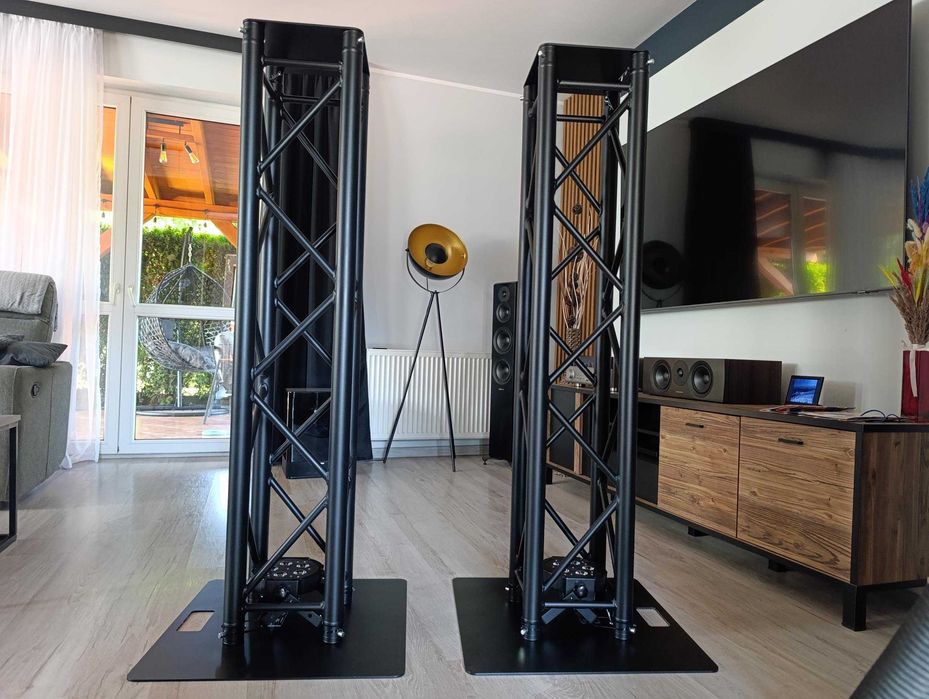 lampy retro krata tower głowy głowa ruchoma JBL party sprzęt dla DJ