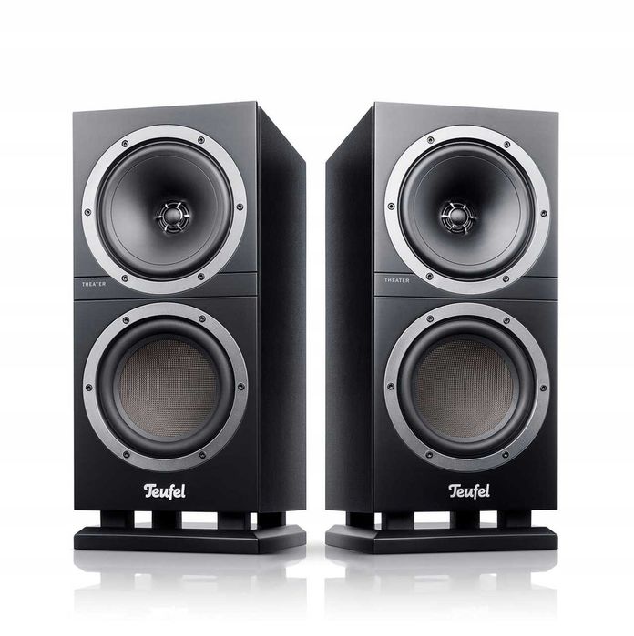 Głośniki, kolumny regałowe Teufel T 500S FR 16 Black, para NOWY