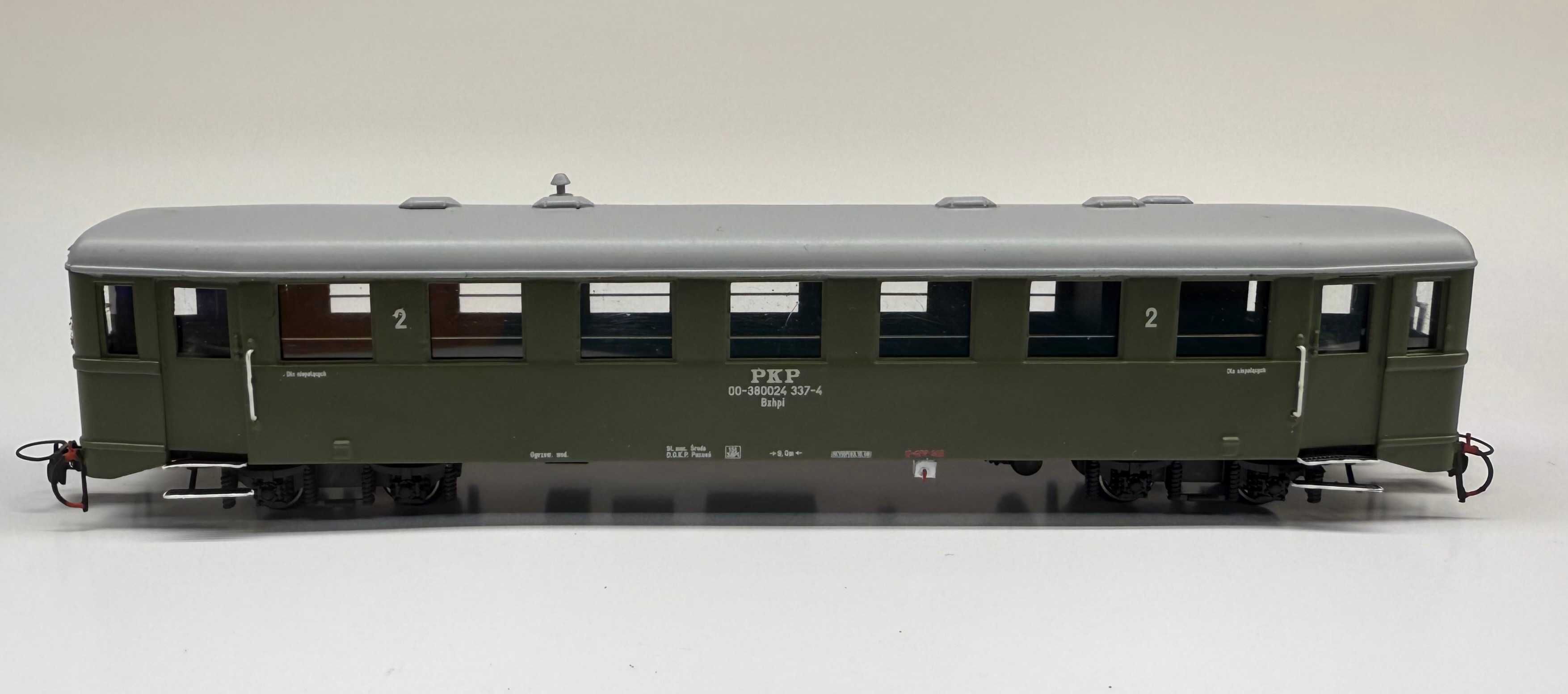 Wagon 1Aw PKP stacja Środa WLKP H0e 1:87