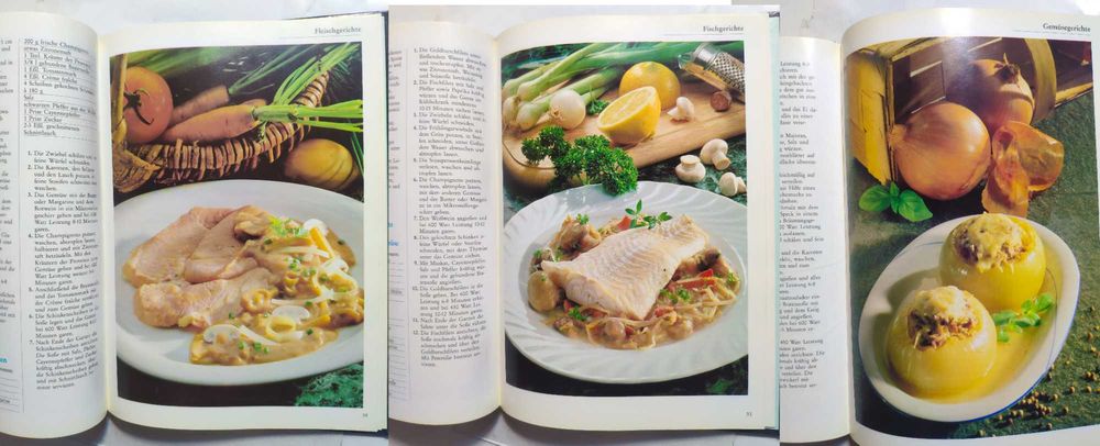 Вкусные рецепты 1988 книга Köstliche Schlemmereien aus der Mikrowelle