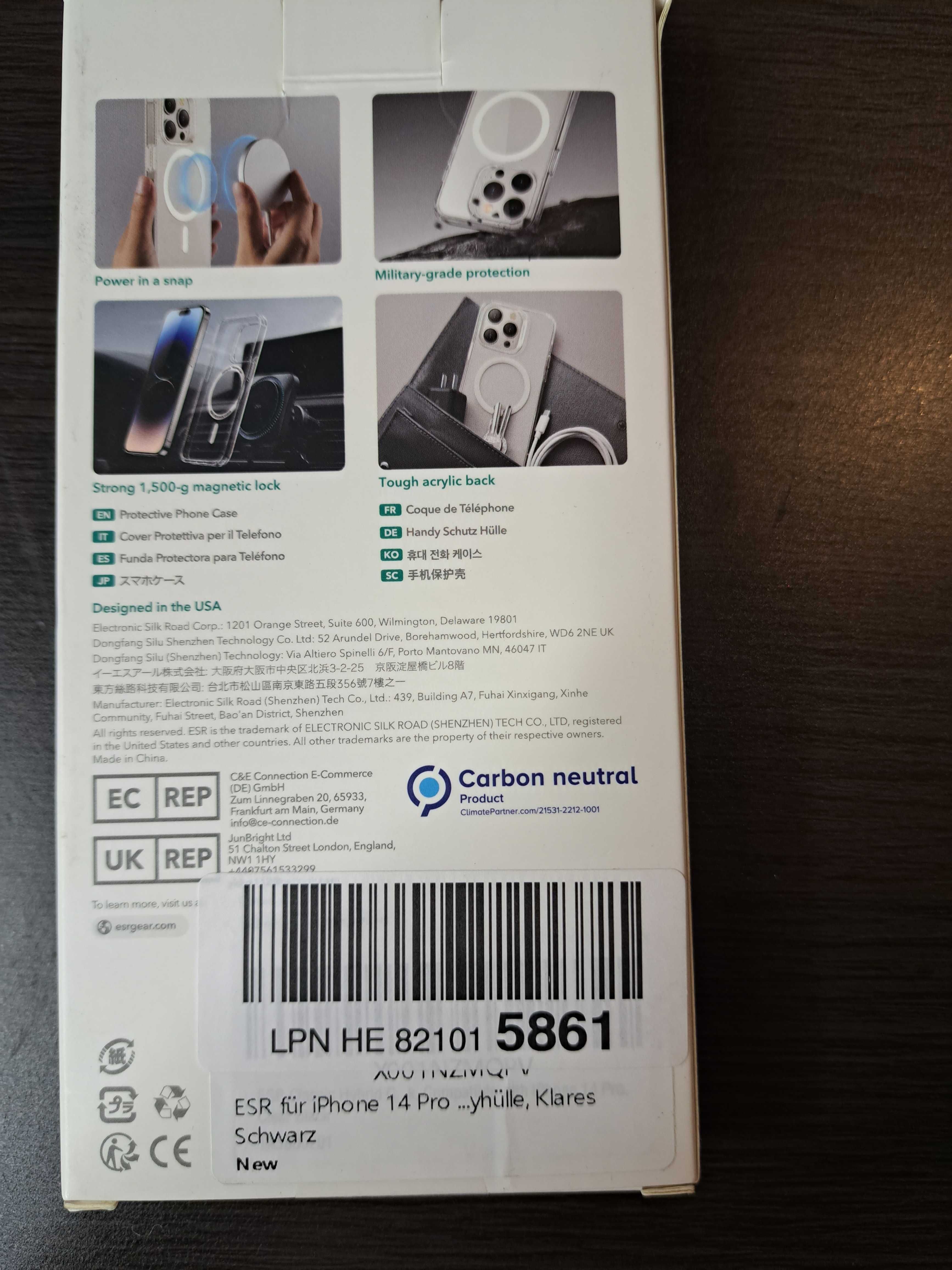 Etui ESR HaloLock MagSafe do iPhone 14 Pro obudowa iPhone 13
