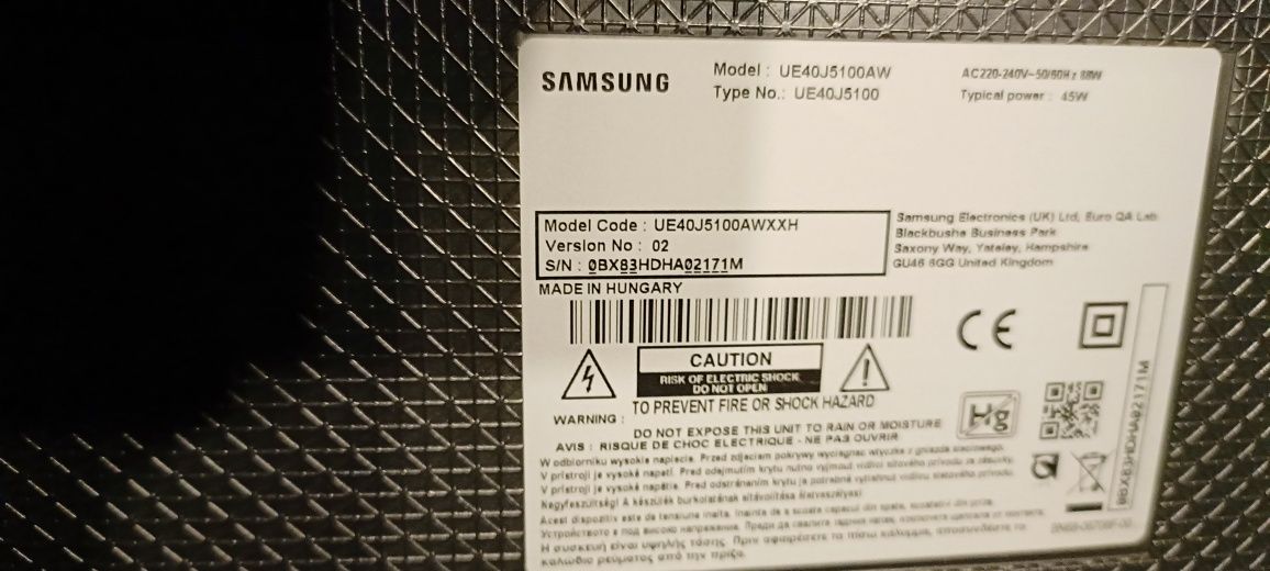 Telewizor 40 cali Samsung