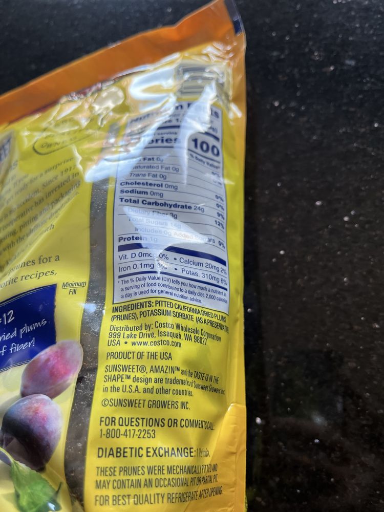Śliwki kirkland z USA