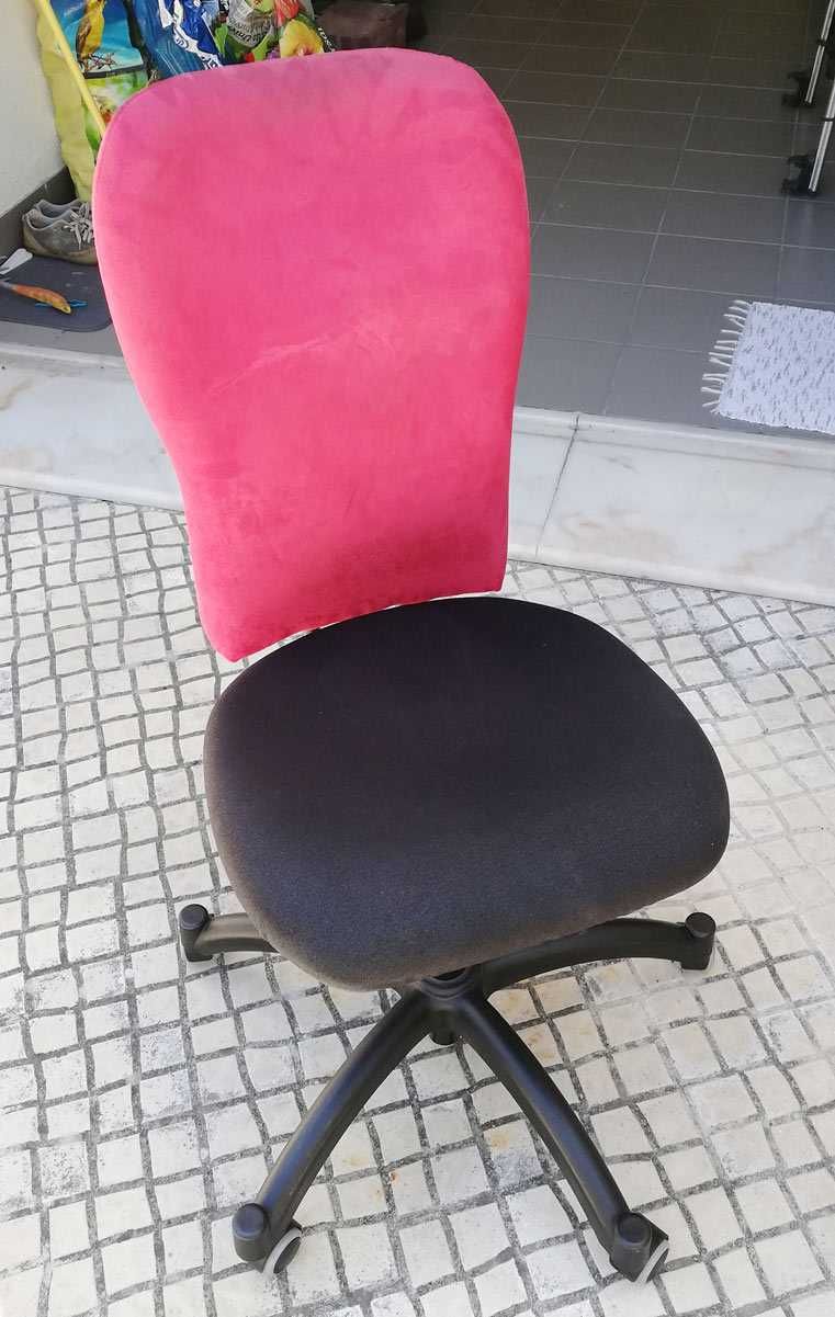 Cadeira de escritório em tecido