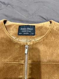 Замшева куртка Zara