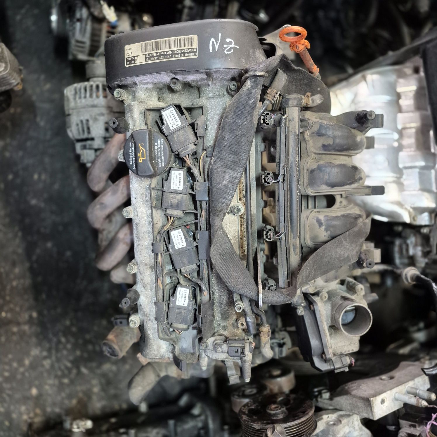 Двигун Мотор Volkswagen Seat Skoda 1.4 BKY Фольваген Сіат Шкода