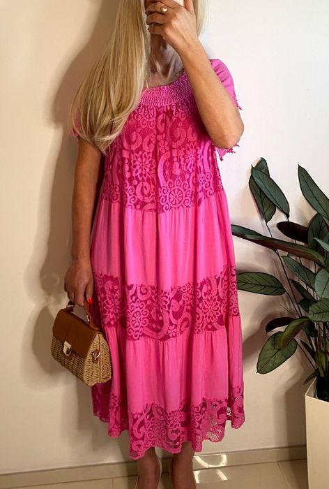 Sukienka plus size 4xl 3xl komunia chrzest wesele