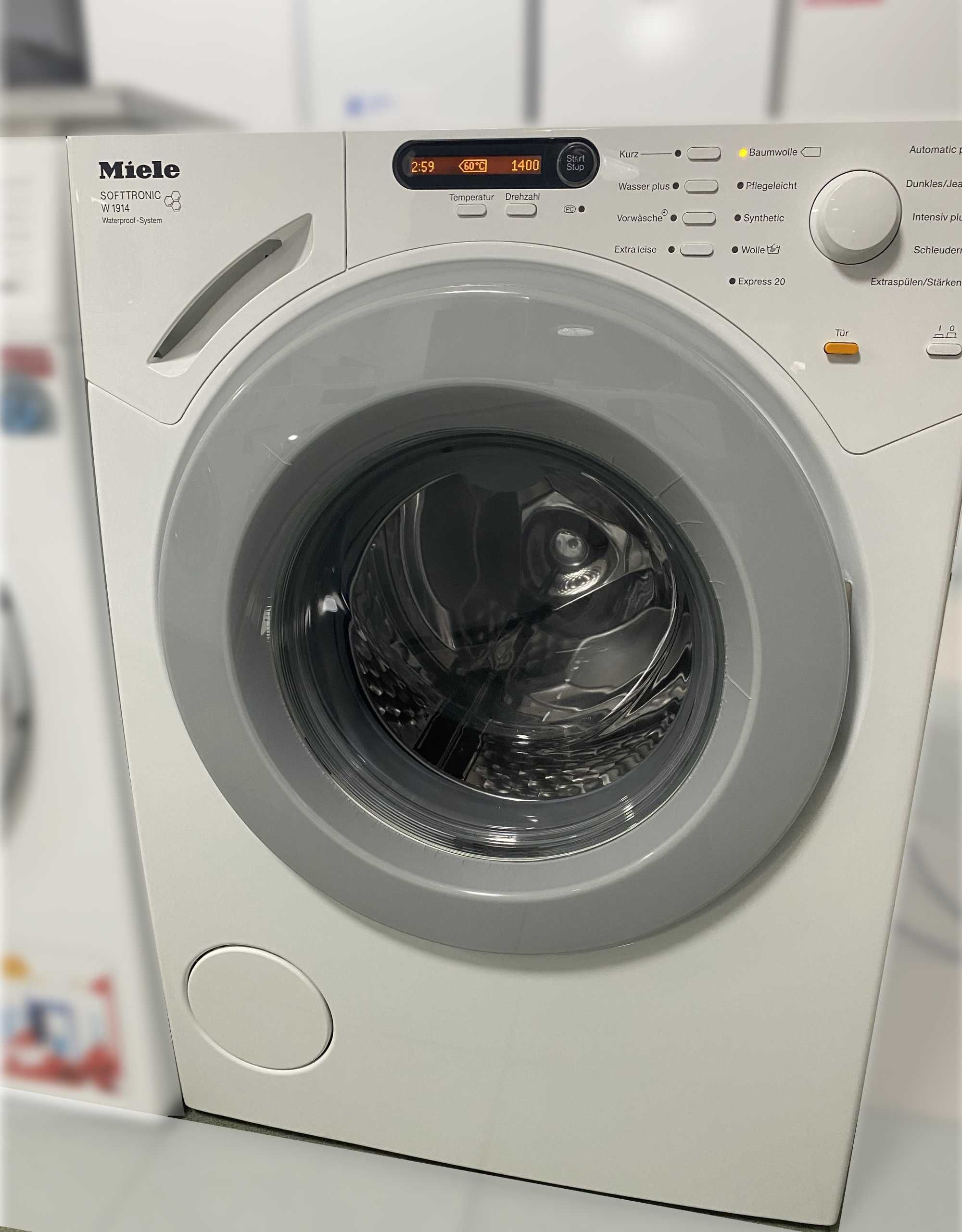 Пральна німецька машина Miele W 1914 WPS 7кг Якісна і надійна техніка