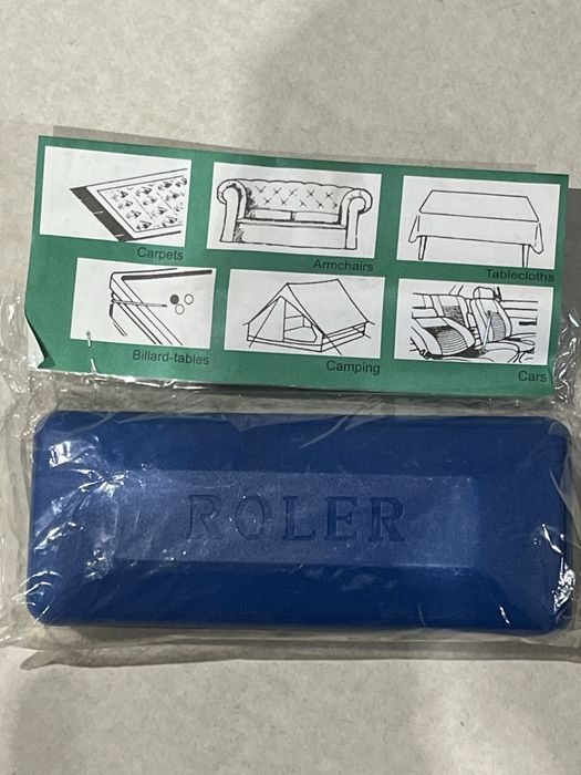 Mini odkurzacz niebieski roler kaśka