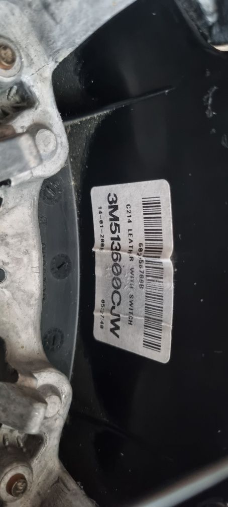 Kierownica skórzana z tempomatem ford focus c-max
