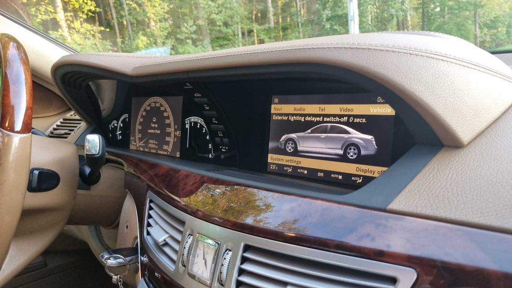 REZERWACJA S-klasa W221 320CDI, bardzo zadbana, serwisowana
