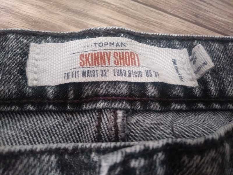 Topman spodnie letnie spodnie jeansowe skinny 32 (M/L), j.nowe