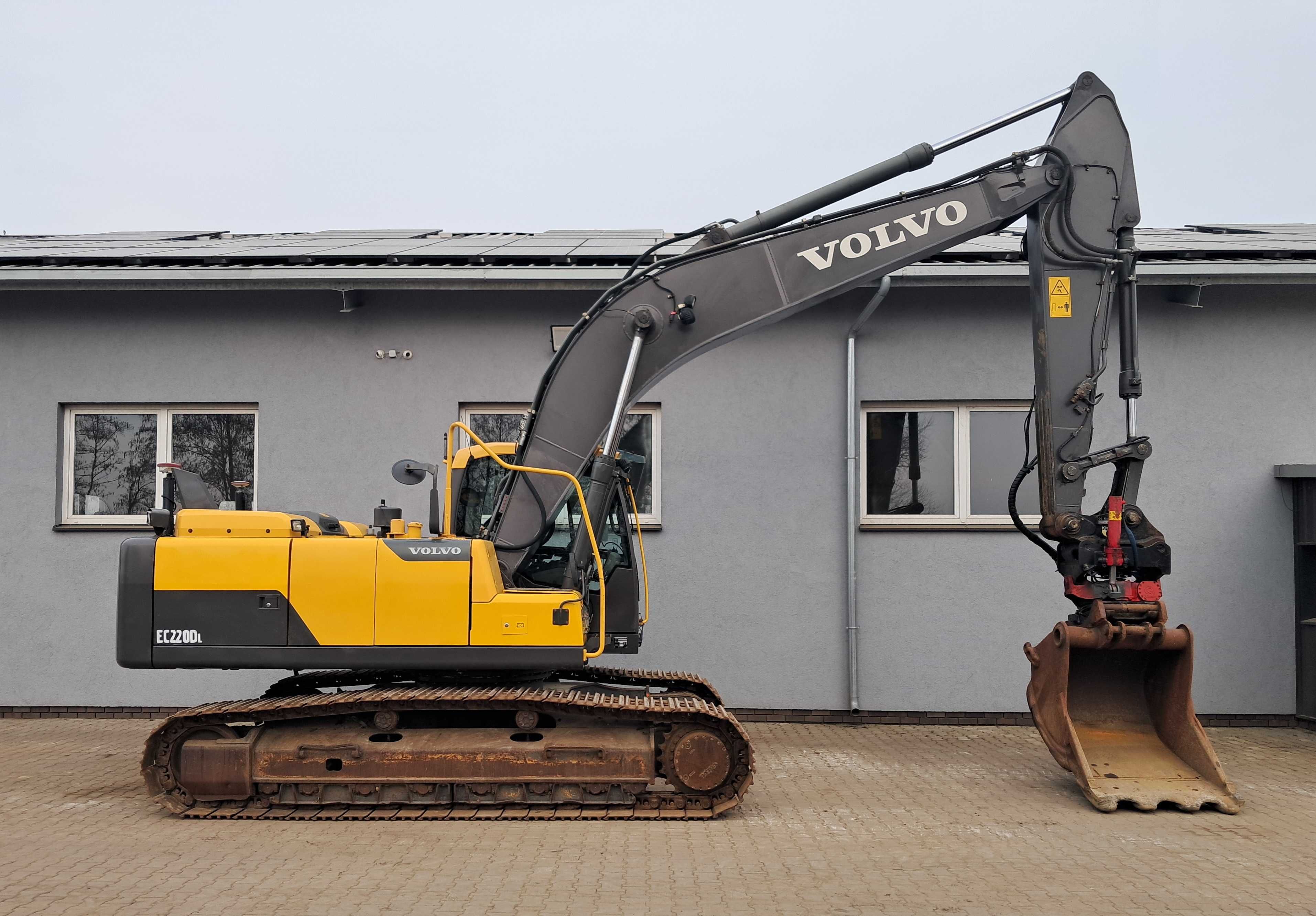 VOLVO EC220 DL Rototilt Indexator GPS 3D Leica Niwelacja Terenu