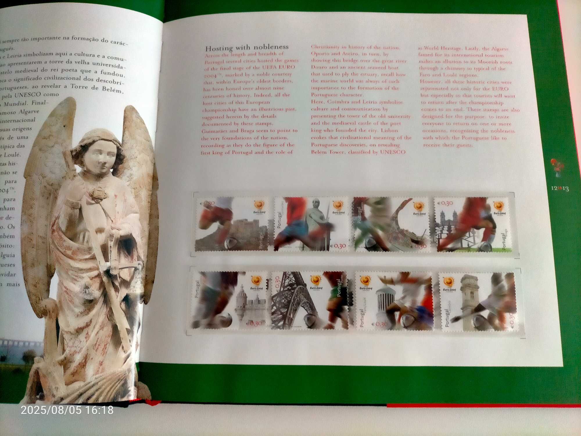 2004 livro Portugal em Selos