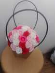 Flowerbox mydlany torebka na prezent