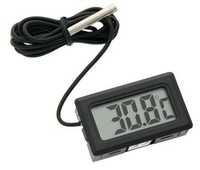 Термометр / градусник цифровой с дисплеем LCD и выносным датчиком 1м